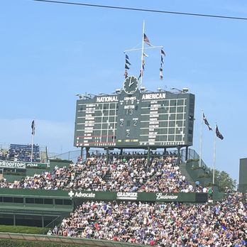 Wrigley Field - Outfield Scoreboard - Stadiums & Arenas Near Me - Chicago, Illinois Wrigley Field - Outfield Scoreboard - Stadiums & Arenas Near Me - Chicago, Illinois