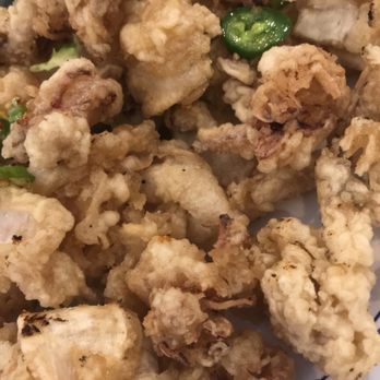 Chinese American - Salt and pepper squid with jalapeños - Chinese Near Me - Houston, Texas Chinese American - Salt and pepper squid with jalapeños - Chinese Near Me - Houston, Texas