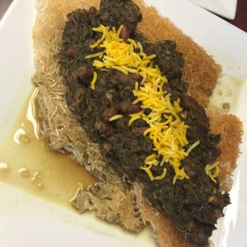 Kabob On the Cliff - Tahdig with traditional Persian GhormeSabzi stew - Persian/Iranian Near Me - Cliffside Park, New Jersey Kabob On the Cliff - Tahdig with traditional Persian GhormeSabzi stew - Persian/Iranian Near Me - Cliffside Park, New Jersey