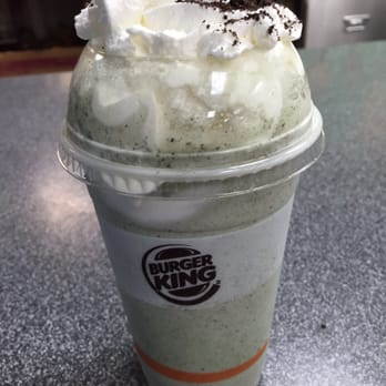 Burger King - Irish mint shake yummy!!! - Burgers Near Me - Jacksonville, Florida Burger King - Irish mint shake yummy!!! - Burgers Near Me - Jacksonville, Florida