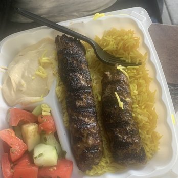 Palmyra - Kafta kabob plate - Mediterranean Near Me - San Francisco, California