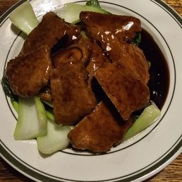 Black Pepper Steak (made w/ Seitan)