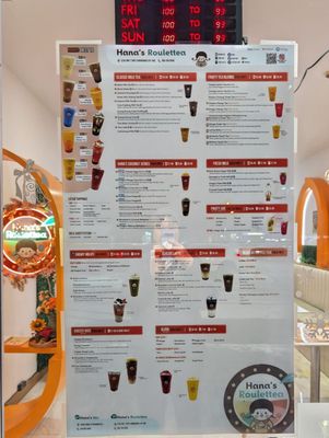 Menu photo 1 Hana's Roulettea Markham, ON