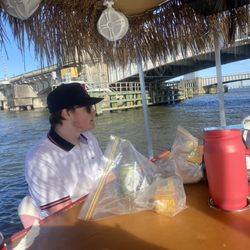 Charleston Booze Cruise - Taking in the gorgeous views..