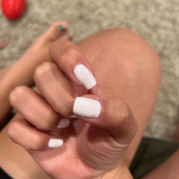 Ranch Nails Spa - Clumpy nail polish from manicure - Nail Salons Near Me - Ontario, California Ranch Nails Spa - Clumpy nail polish from manicure - Nail Salons Near Me - Ontario, California