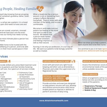 Attain Home Health - Home Health Care Near Me - Redondo Beach, California Attain Home Health - Home Health Care Near Me - Redondo Beach, California
