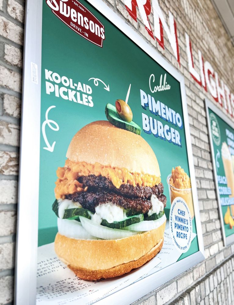 Food from Swensons Drive-In