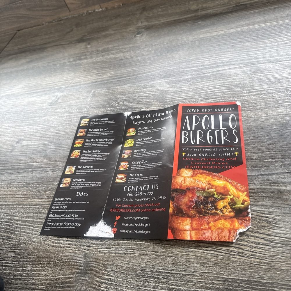 Menu Menu