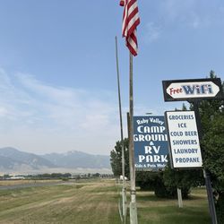 Ruby Valley Campground - This is the front next to the road