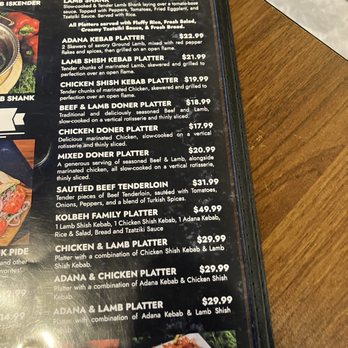 Kolbeh Turkish Restaurant - Turkish Near Me - Fairfax, Virginia