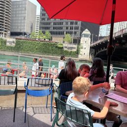 River walk patio