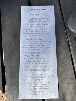 Menu photo 3 Palmettos on the Bayou Slidell, LA Menu photo 3 Palmettos on the Bayou Slidell, LA