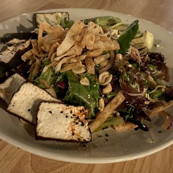 Solana Beach Kitchen - Sesame Tofu Salad - New American Near Me - Solana Beach, California Solana Beach Kitchen - Sesame Tofu Salad - New American Near Me - Solana Beach, California