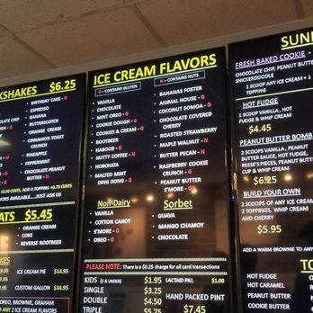 Mighty Moo Ice Cream - Menu - Ice Cream & Frozen Yogurt Near Me - Youngtown, Arizona