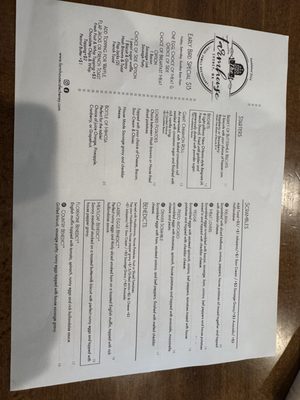 Menu photo 2 The Farmhouse Cafe Cheney, WA