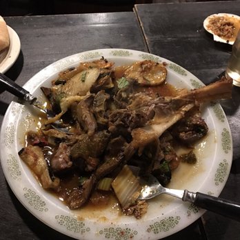 Kabab Café - Lamb shank - AMAZING - Middle Eastern Near Me - Astoria, New York