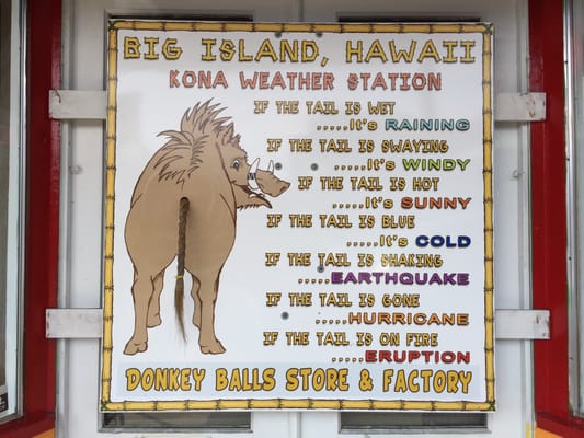 Menu photo 4 The Original Donkey Ball Store Kealakekua, HI Menu photo 4 The Original Donkey Ball Store Kealakekua, HI