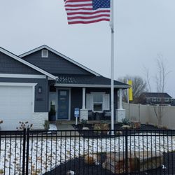 Flag Store of Idaho - 25' ft flagpole installed
