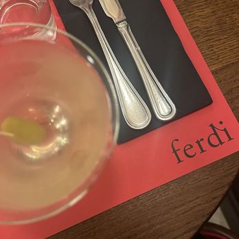 Ferdi - Dirty Martini with Grey Goose - French Near Me - Paris, 75 Ferdi - Dirty Martini with Grey Goose - French Near Me - Paris, 75