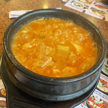 Young Dong Tofu House - T10. Beef and Octopus Tofu Soup - Korean Near Me - San Gabriel, California Young Dong Tofu House - T10. Beef and Octopus Tofu Soup - Korean Near Me - San Gabriel, California