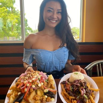 Brasas Peruanas - Lomo saltado and Jalea Mixta -my two favorite Peruvian dishes! - Peruvian Near Me - Round Rock, Texas Brasas Peruanas - Lomo saltado and Jalea Mixta -my two favorite Peruvian dishes! - Peruvian Near Me - Round Rock, Texas