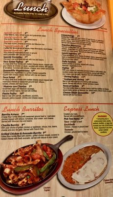 Menu photo 2 El Azteca - Neenah Neenah, WI