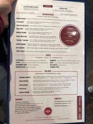 Menu photo 8 Local Foods Houston, TX