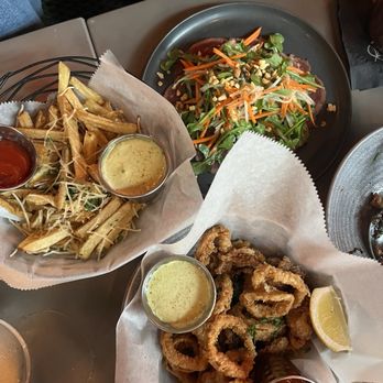 Wild Rose Eatery and Bar - Fried Calamari - Cocktail Bars Near Me - Campbell, California Wild Rose Eatery and Bar - Fried Calamari - Cocktail Bars Near Me - Campbell, California