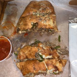 Steak and cheese Stromboli Steak and cheese Stromboli