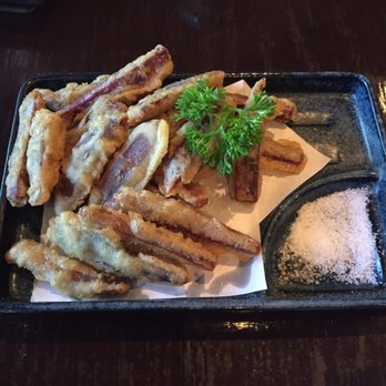 Kiraku - Sweet potato tempera - Tapas/Small Plates Near Me - Berkeley, California Kiraku - Sweet potato tempera - Tapas/Small Plates Near Me - Berkeley, California