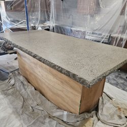 Dan's Stamped Concrete - Concrete countertop