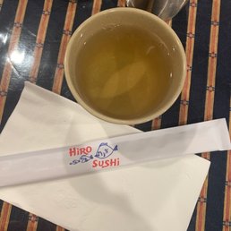Hot tea to start with. Hot tea to start with.