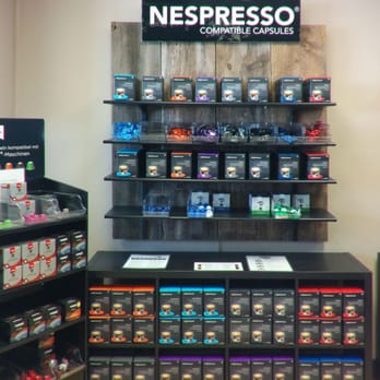 Coffee Galore - a display of nespresso coffee capsules - Coffee & Tea Near Me - Toronto, Ontario