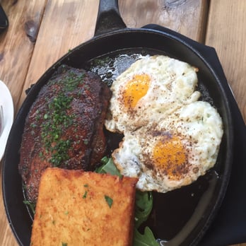 Ocotillo - Ribeye steak with fried egg and hash brown - New American Near Me - Phoenix, Arizona