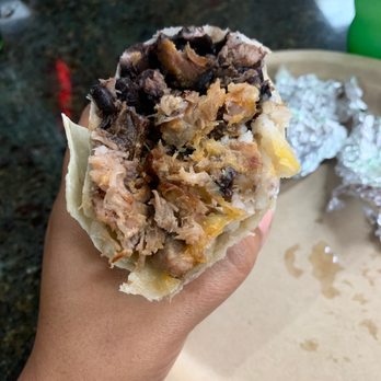 La Costena - Brown rice, black beans, cheese, Carnitas burrito - Mexican Near Me - Mountain View, California La Costena - Brown rice, black beans, cheese, Carnitas burrito - Mexican Near Me - Mountain View, California