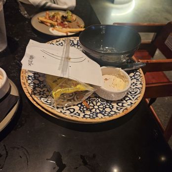 The Goldfinch - Empty plates, not being picked up. - New American Near Me - Irvine, California The Goldfinch - Empty plates, not being picked up. - New American Near Me - Irvine, California