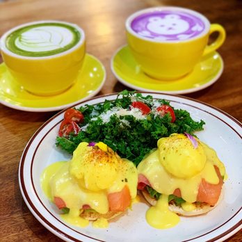 Basilur - Smoked Salmon Benedict - Coffee & Tea Near Me - Buena Park, California