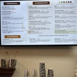 Coffee Latitudes Roasting - Menu board #1