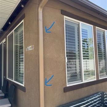 Rainbow Gutter - Downspouts - Gutter Services Near Me - Hemet, California