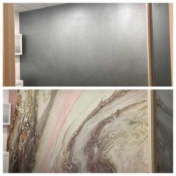 Wallpapering by Alex - Before (top pic) After (bottom) - Wallpapering Near Me - Los Angeles, California Wallpapering by Alex - Before (top pic) After (bottom) - Wallpapering Near Me - Los Angeles, California