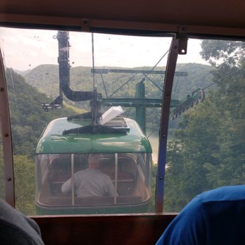 Hawks Nest State Park - The tram going down to the bottom - Parks Near Me - Ansted, West Virginia