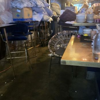 Lady Byrd Cafe - This was in the bar area and after they cleared stuff off - New American Near Me - Los Angeles, California