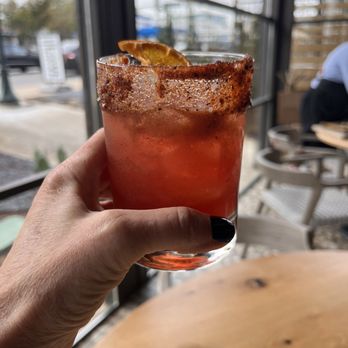 Casi Cielo - Chilerita margarita with the most amazing rim--yes it has grasshopper salt in it. - Cocktail Bars Near Me - Atlanta, Georgia