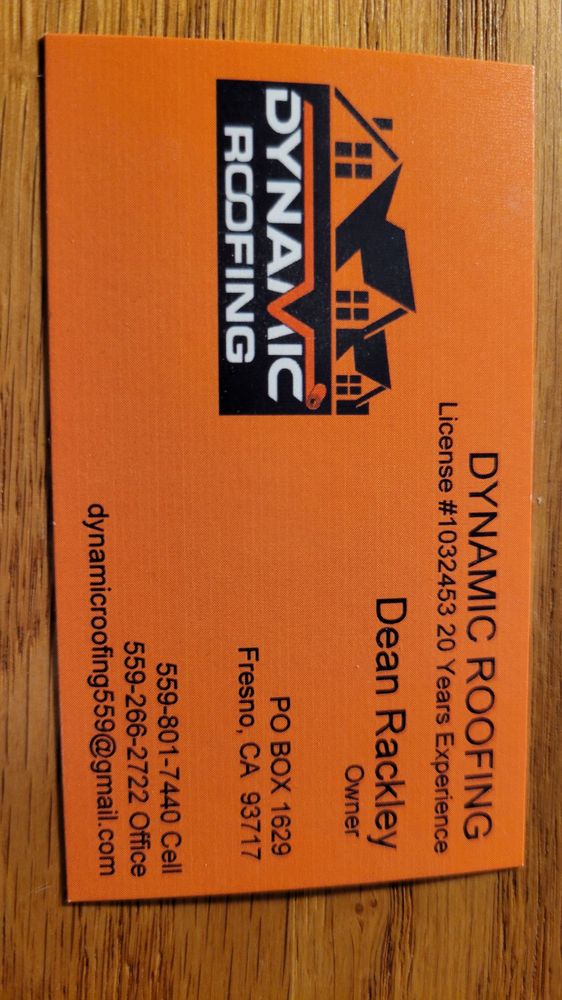 Slide of Dynamic Roofing