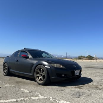 Calidips - After - Matte black with red side mirrors - Auto Customization Near Me - Oxnard, California Calidips - After - Matte black with red side mirrors - Auto Customization Near Me - Oxnard, California