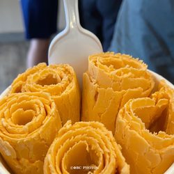 JINN Ice Cream Rolls - Go naked with Between You & Me, It's a Thai. No topping needed.