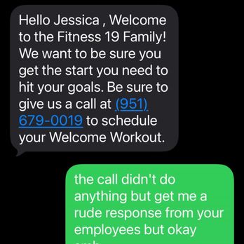 Fitness 19 - Proof I was TOLD TO CALLLLLL - Gyms Near Me - Menifee, California