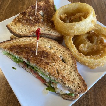 Seabrisa's Eatery - Shrimp BLT and onion rings - Seafood Near Me - Hollister, California Seabrisa's Eatery - Shrimp BLT and onion rings - Seafood Near Me - Hollister, California