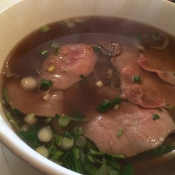 Little Saigon - A big, steamy bowl of rare steak Pho to get me through this dreary day! - Vietnamese Near Me - Brunswick, Maine