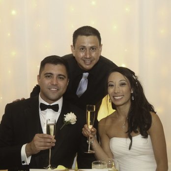 MCJ Impressions - With the happy bride and groom. Amazing picture from MCJ - Videographers Near Me